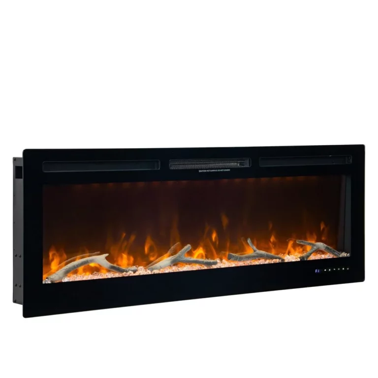 Paris – 105 CM INBOUW Elektrische Sfeerhaard MET VERWARMING + WIFI + APP FUNCTIE