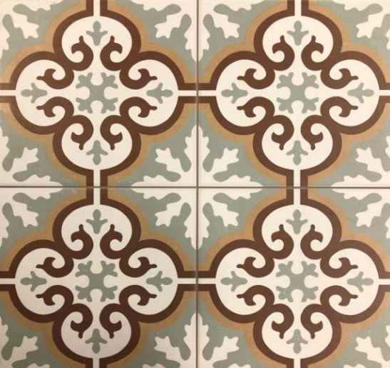 CEMENTO DECOR MANISA RED 45x45 Art. 4818