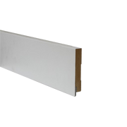 MDF FOLIEPLINT WATERVAST AMSTERDAM WIT 14X120 mm