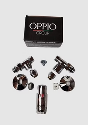 Luxe Chrome thermostatische radiator aansluitset RECHT – Ltac-R1