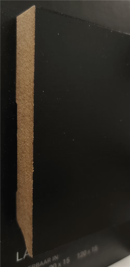 WATERVAST HDF GELAKTE PLINT AMSTERDAM ZWART 12X90 mm RAL9005