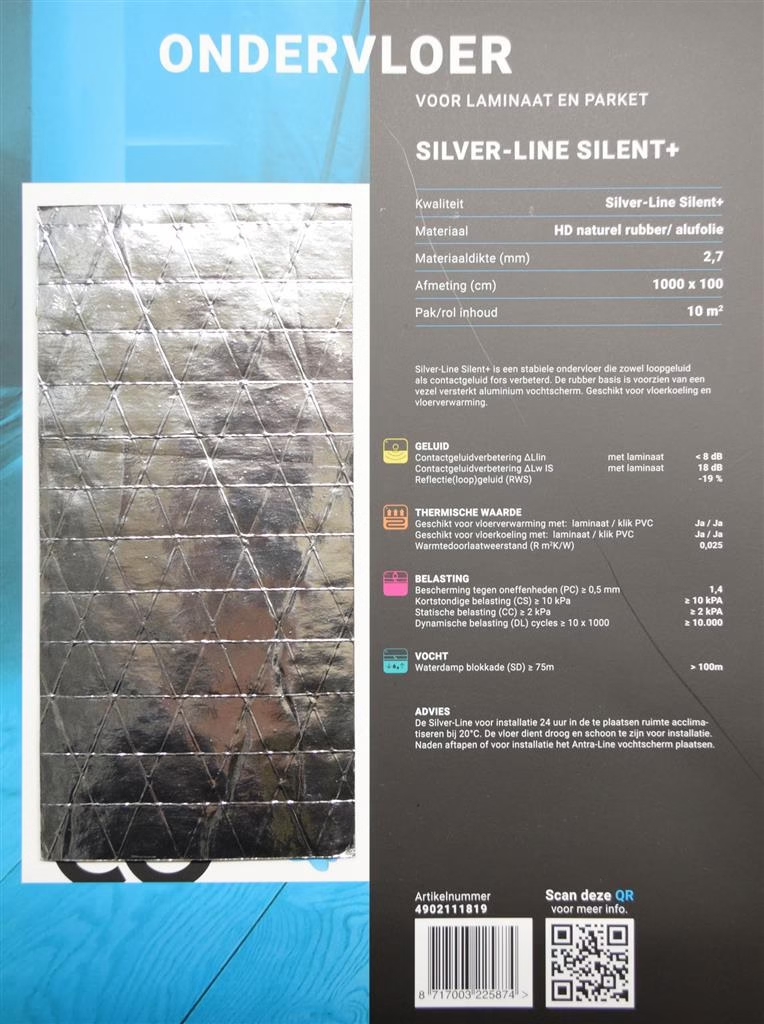 SILVER-LINE SILENT+ ONDERVLOER
