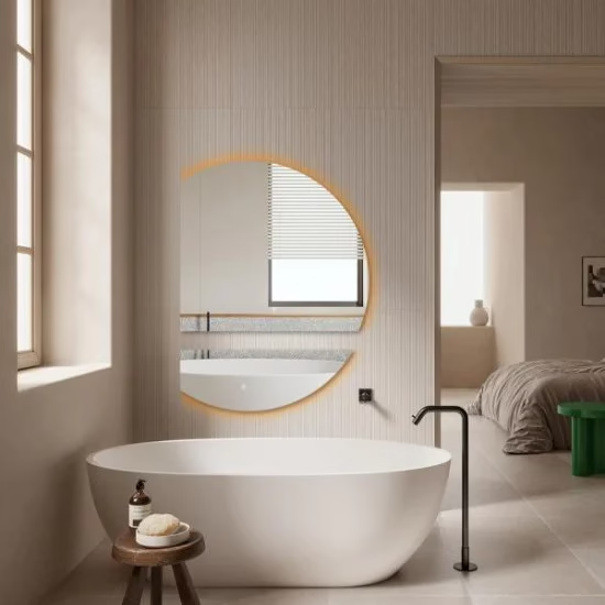 HARMONY 60×90 ( RANDLOOS ) Badkamerspiegel met verlichting