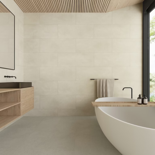 Serene Zand Mat PVC Wandtegel 30.5x61cm