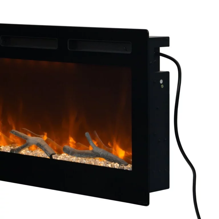 Paris – 127 CM INBOUW Elektrische Sfeerhaard MET VERWARMING + WIFI + APP FUNCTIE