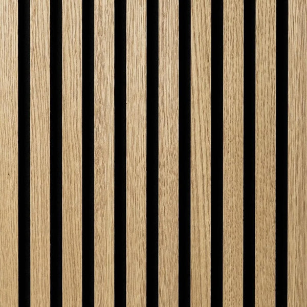 Akoestisch Wandpaneel Hongaars Eiken | 260×52,6cm| Akupaneel