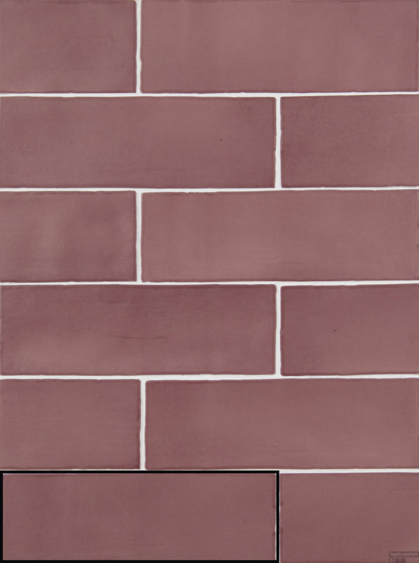Stardos Ispal Burgundy 6.5x20cm Mozaiek
