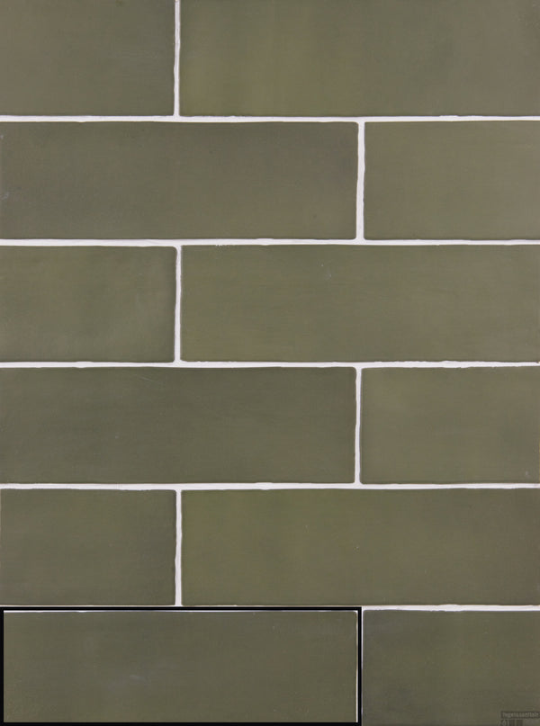Stardos Ispal green 6.5x20cm Mozaiek