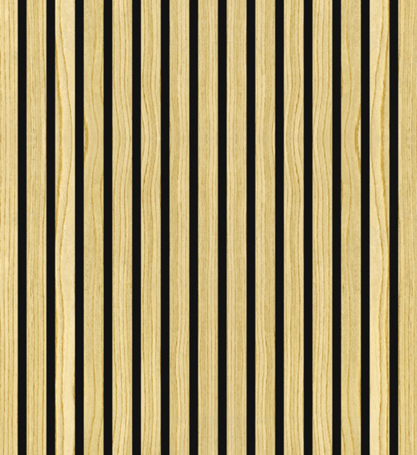 Akoestisch Wandpaneel Licht Eiken Beige | 260×60cm | Akupaneel