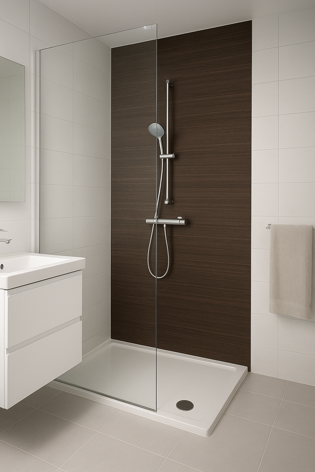 Houten Wandpaneel ESPRESSO ESSENCE - 120x280x0.5 cm