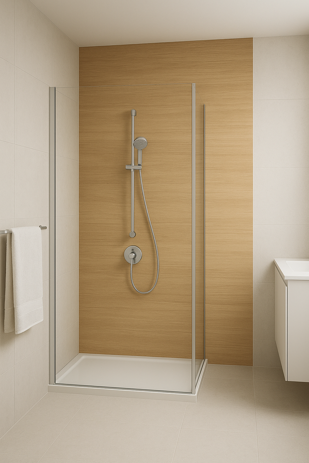 Houten Wandpaneel SANDSTONE OAK - 120x280x0.5 cm