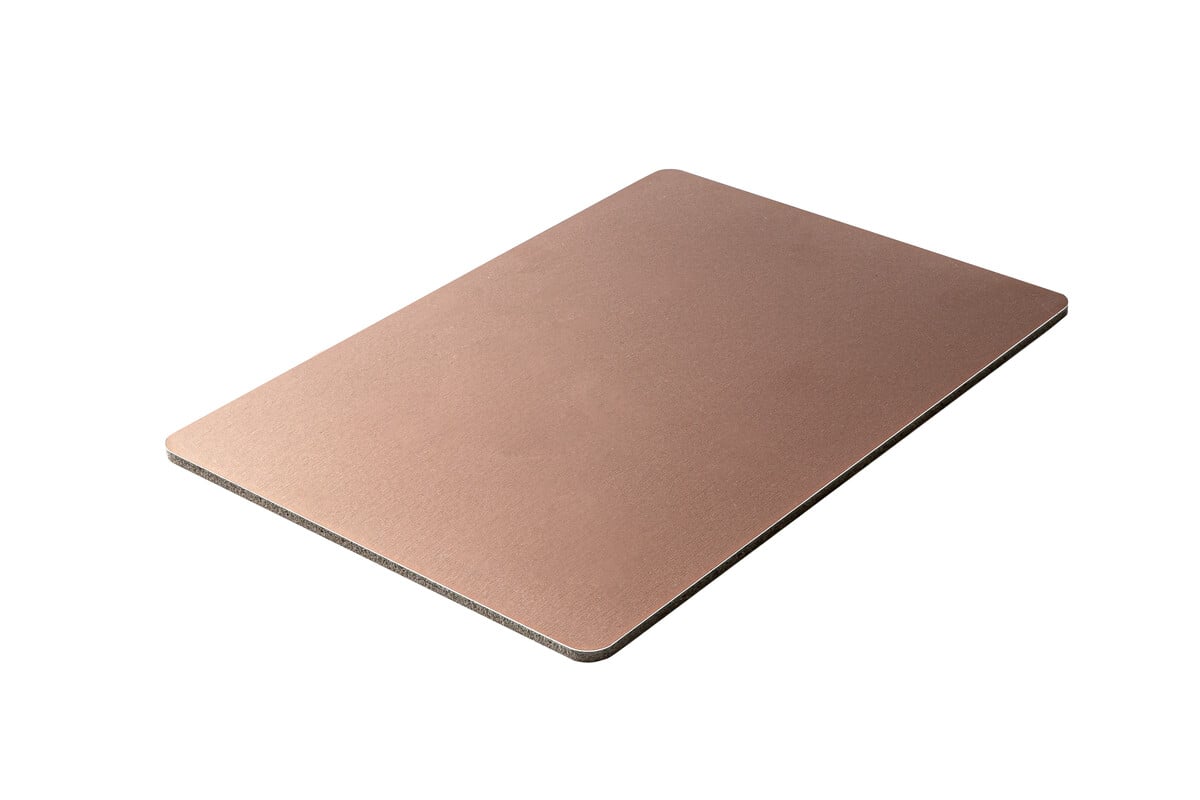 Metaal Wandpaneel KOPER IMPERIAL - 120x280x0.5 cm