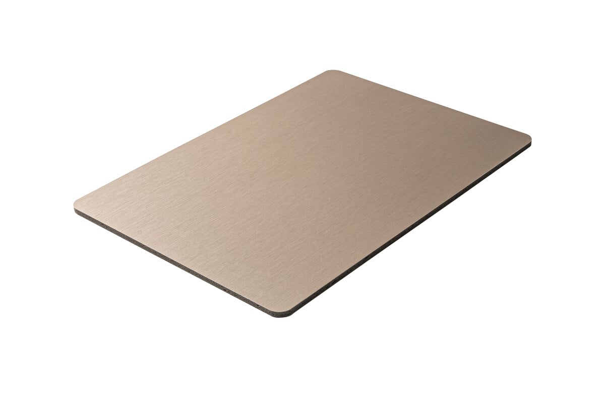Metaal Wandpaneel RVS ZENITH - 120x280x0.5 cm