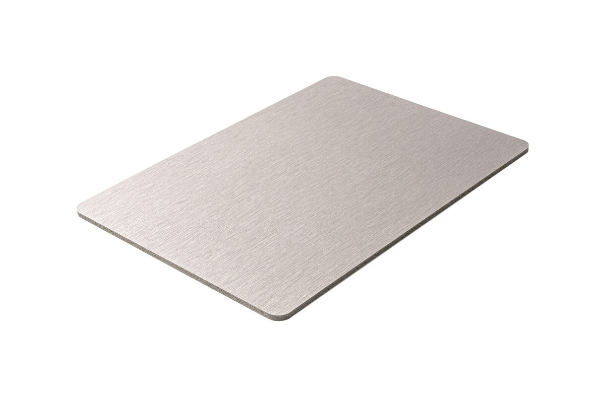 Metaal Wandpaneel ZILVER CELESTE - 120x280x0.5 cm