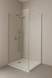 Metaal Wandpaneel ZILVER CELESTE - 120x280x0.5 cm