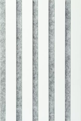 Akoestische Wandpanelen Wit RAL 9016 | 240x60cm | 2 Stuks Akupanelen