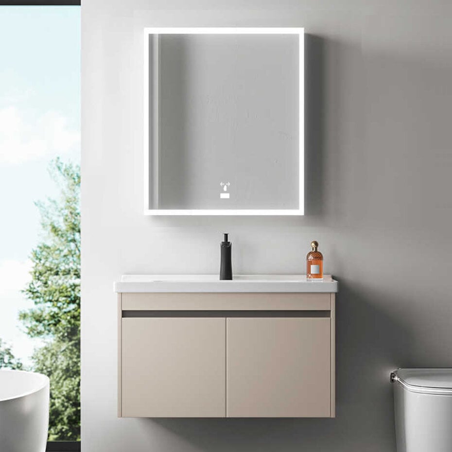 Oppio ZEYN Spiegelkast 60×70 Badkamerspiegel met verlichting