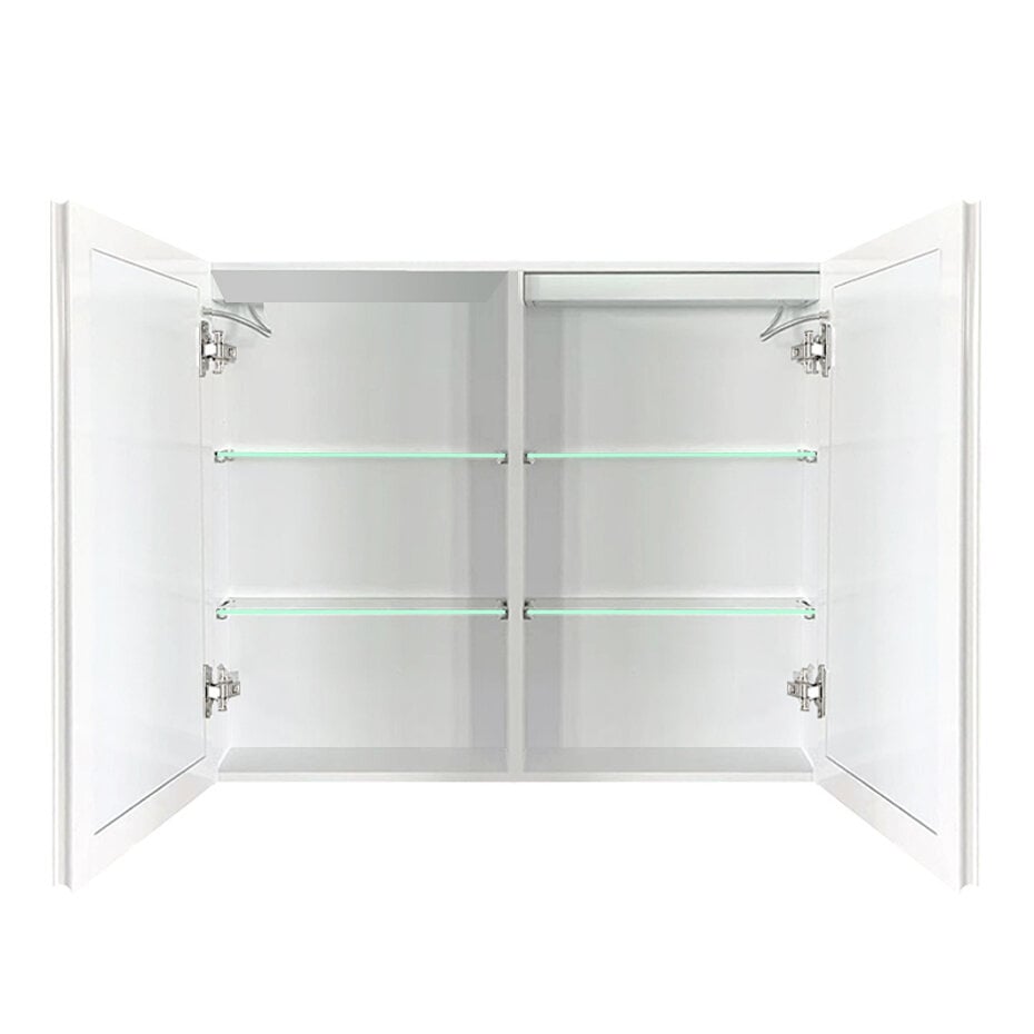 Oppio ZEYN Spiegelkast 80×70 Badkamerspiegel met verlichting