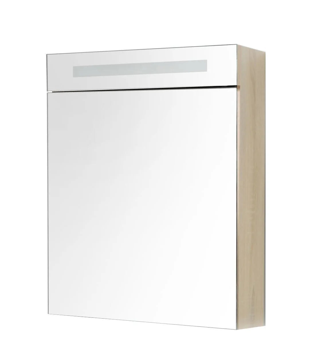 Spiegelkast met LED verlichting 60 Light Wood