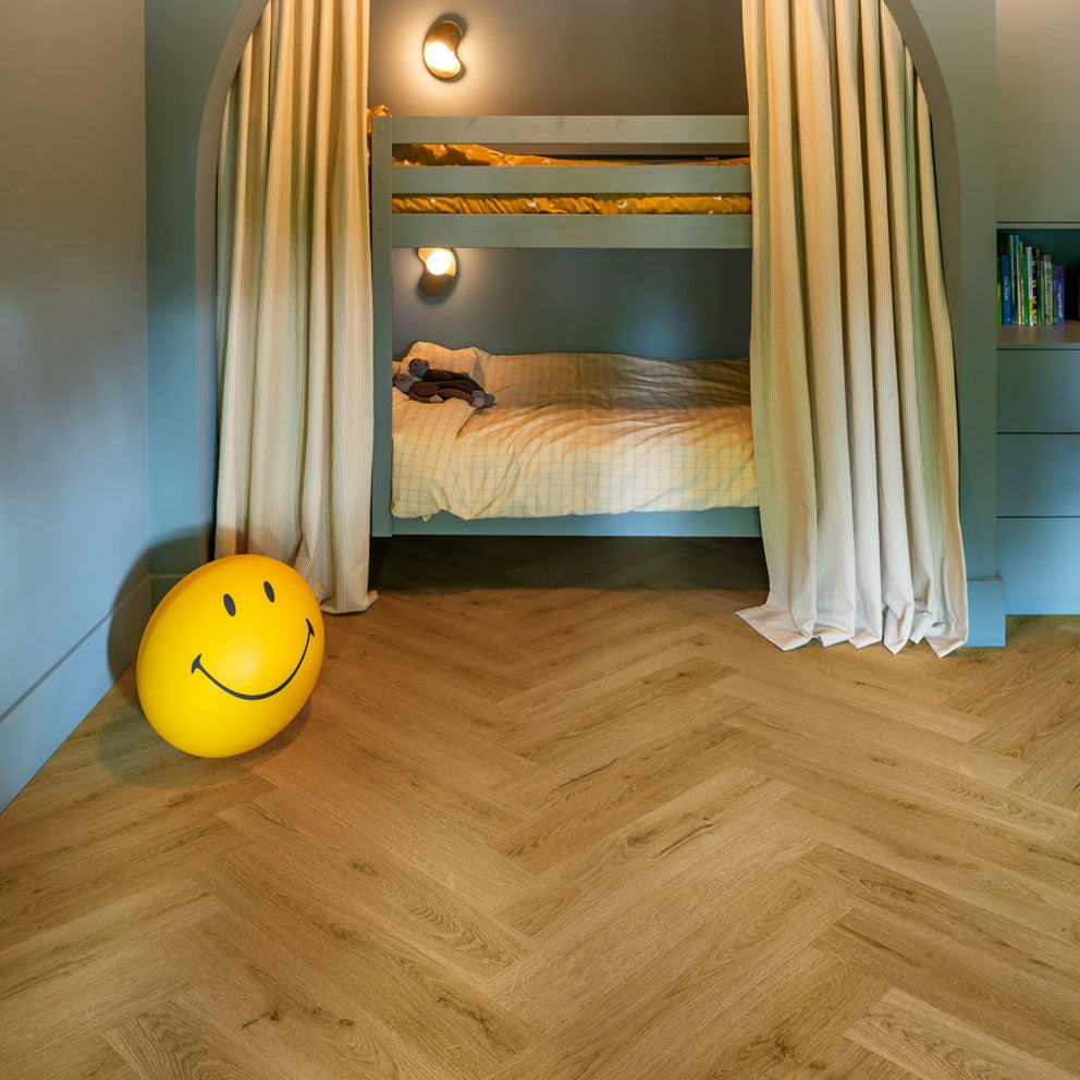 QUICK-STEP PVC Visgraat Klik Ciro AVHBU40363 Botanische gerookte eik