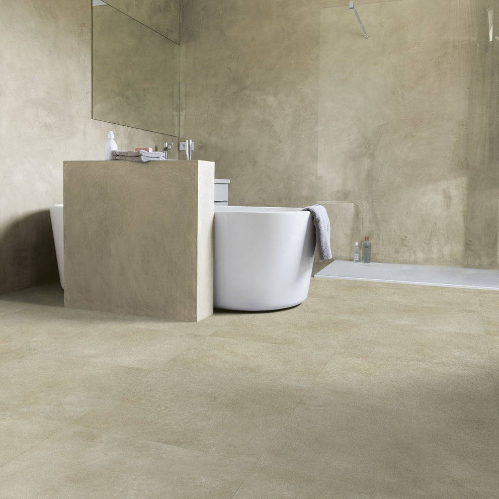 QUICK-STEP PVC VIERKANTE TEGEL BLUSH SGTC20308 Cement warm beige