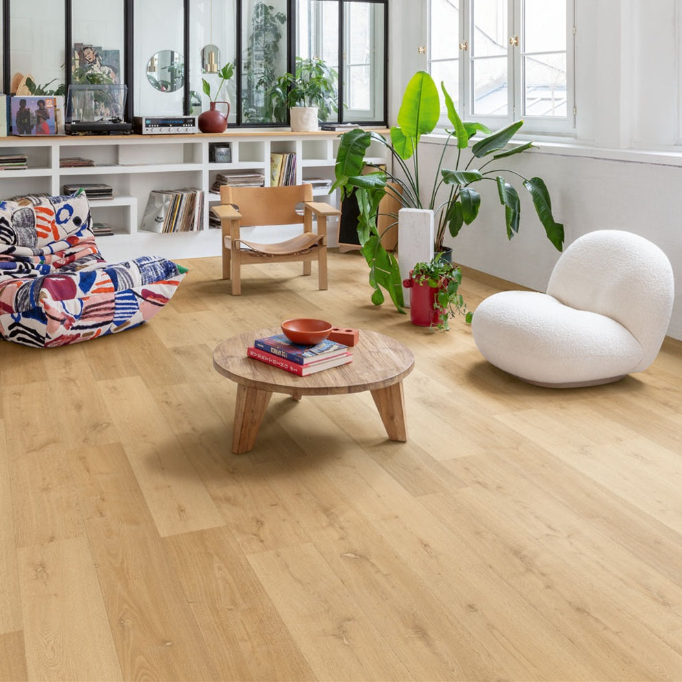 QUICK-STEP PVC Middelgrote plank klik Bloom AVMPU40316 Elegante naturelle eik