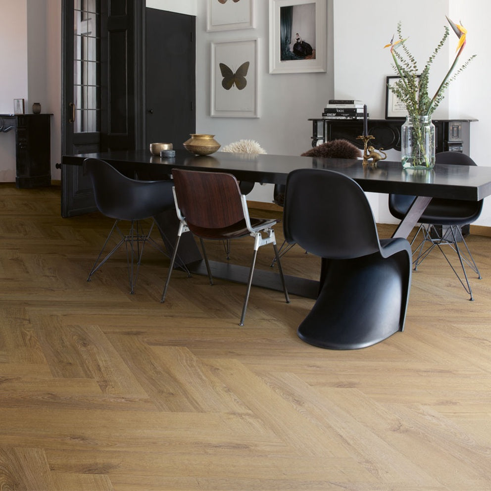 QUICK-STEP PVC visgraatpatroon pristine SGHBC20334 Herfst eik bruin