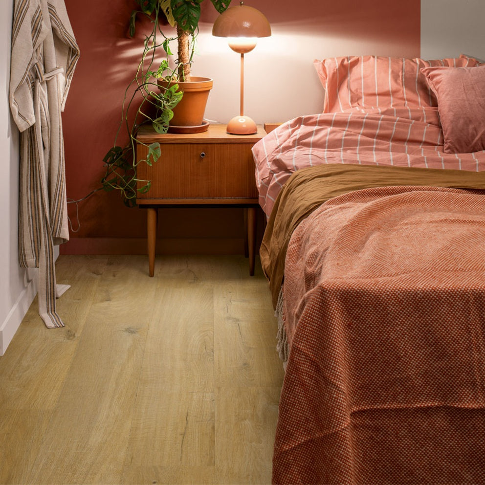 QUICK-STEP PVC Middelgrote plank klik Bloom AVMPU40203 Katoen diep naturelle eik