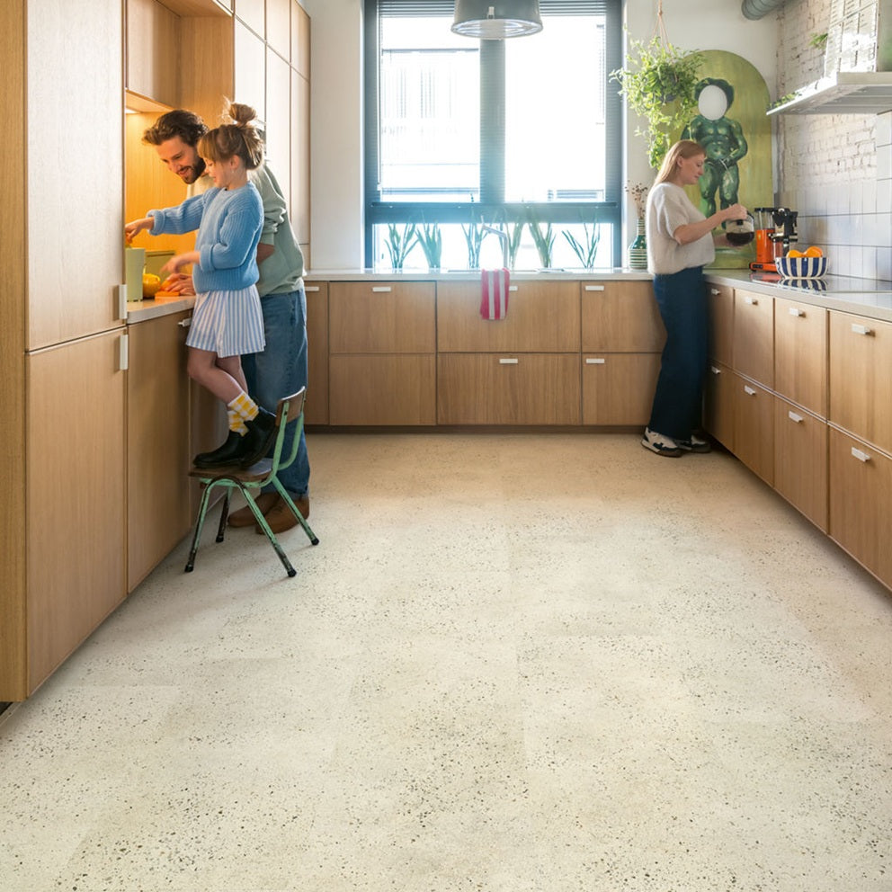 QUICK-STEP PVC Luxueuze middelgrote tegel AVMTU40276 Kiezelbeton