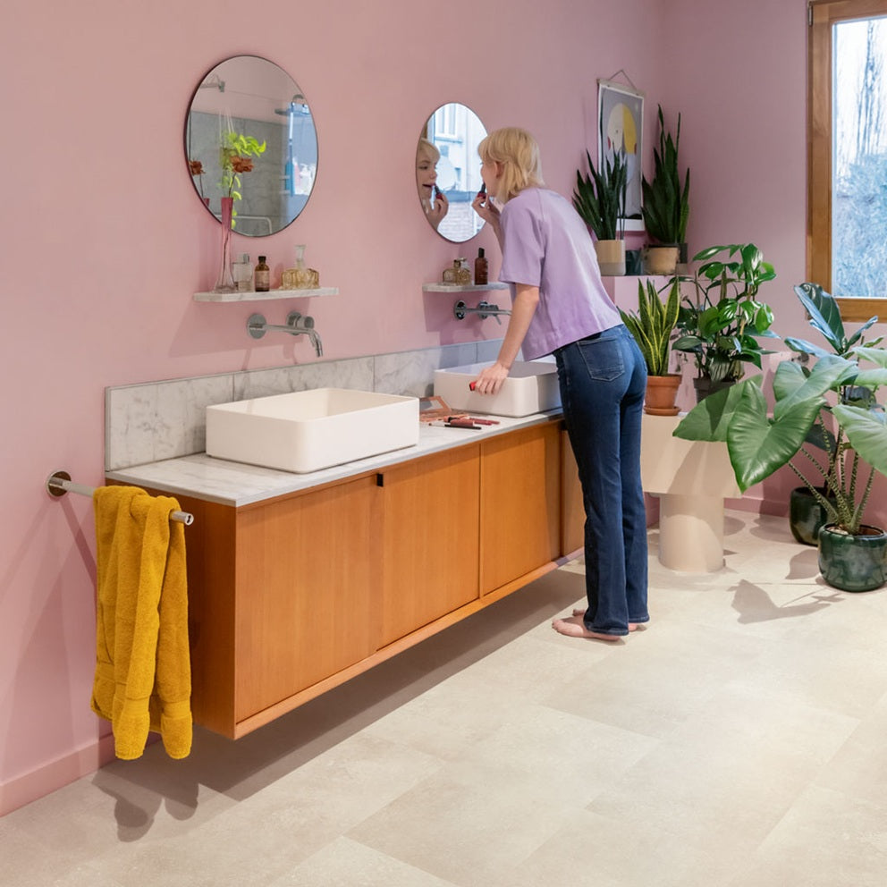 QUICK-STEP PVC Kleine tegel ORO AVSTU40232 Koraalrots