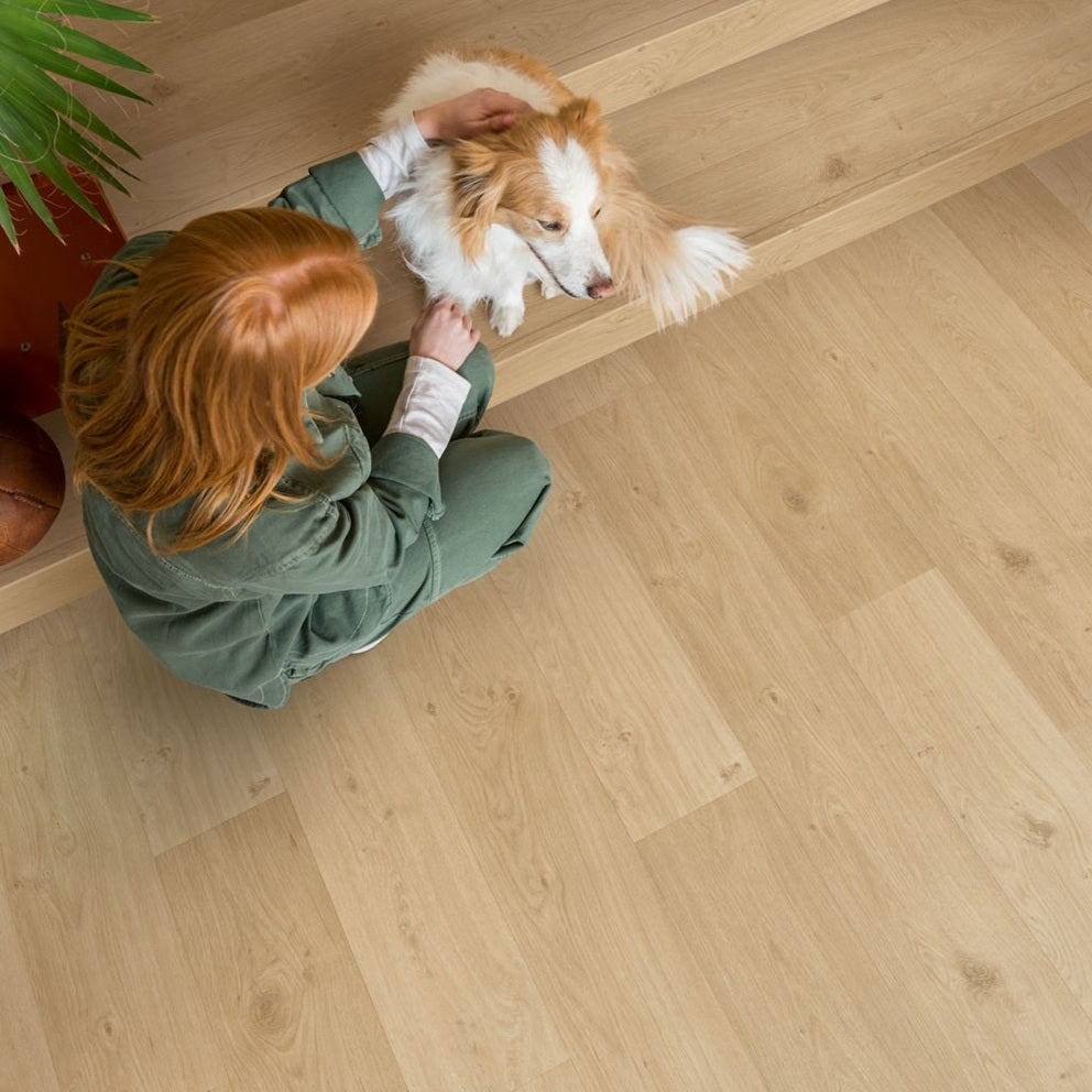 QUICK-STEP PVC Standaardplank Blos Base  AVSPT40321 Kusteik beige