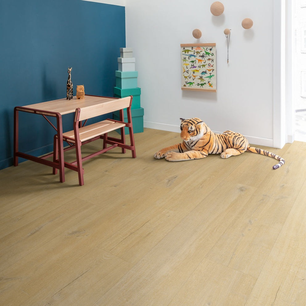 QUICK-STEP PVC Plak Middelgrote plank fuse SGMPC20320 Linnen eik naturel