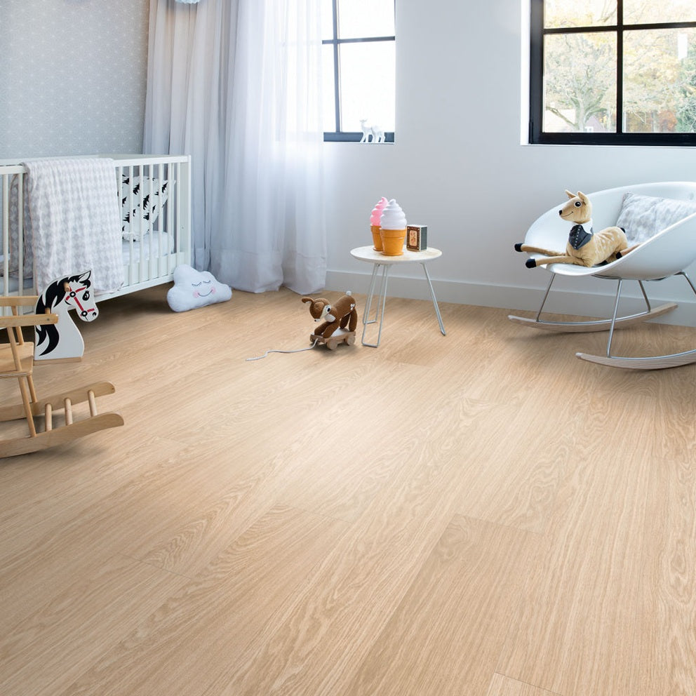 QUICK-STEP PVC Middelgrote plank klik Bloom  AVMPU40097 Pure eik blush