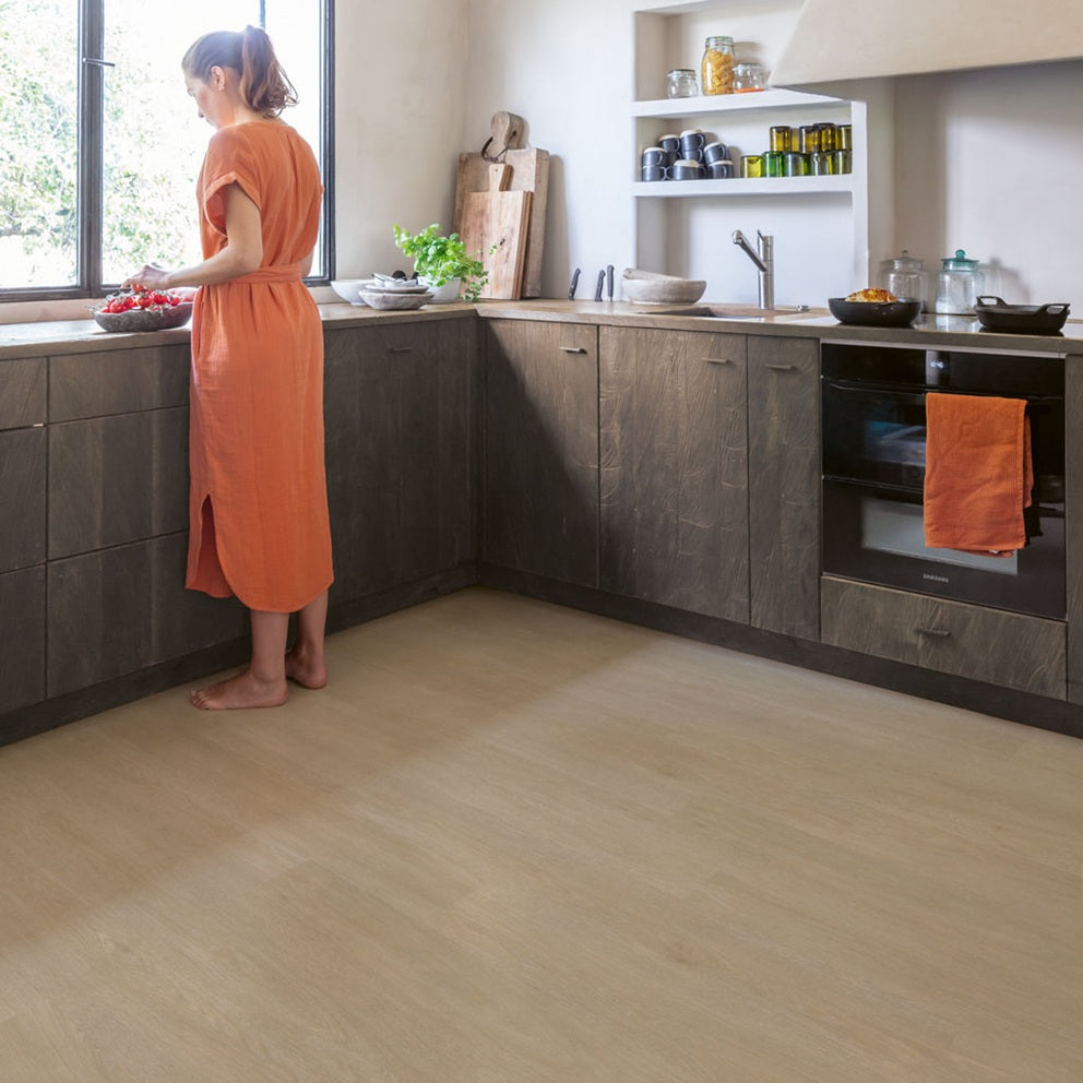 QUICK-STEP PVC Plak STANDAARDTEGEL LIV SGSPC20317 Satijn eik greige
