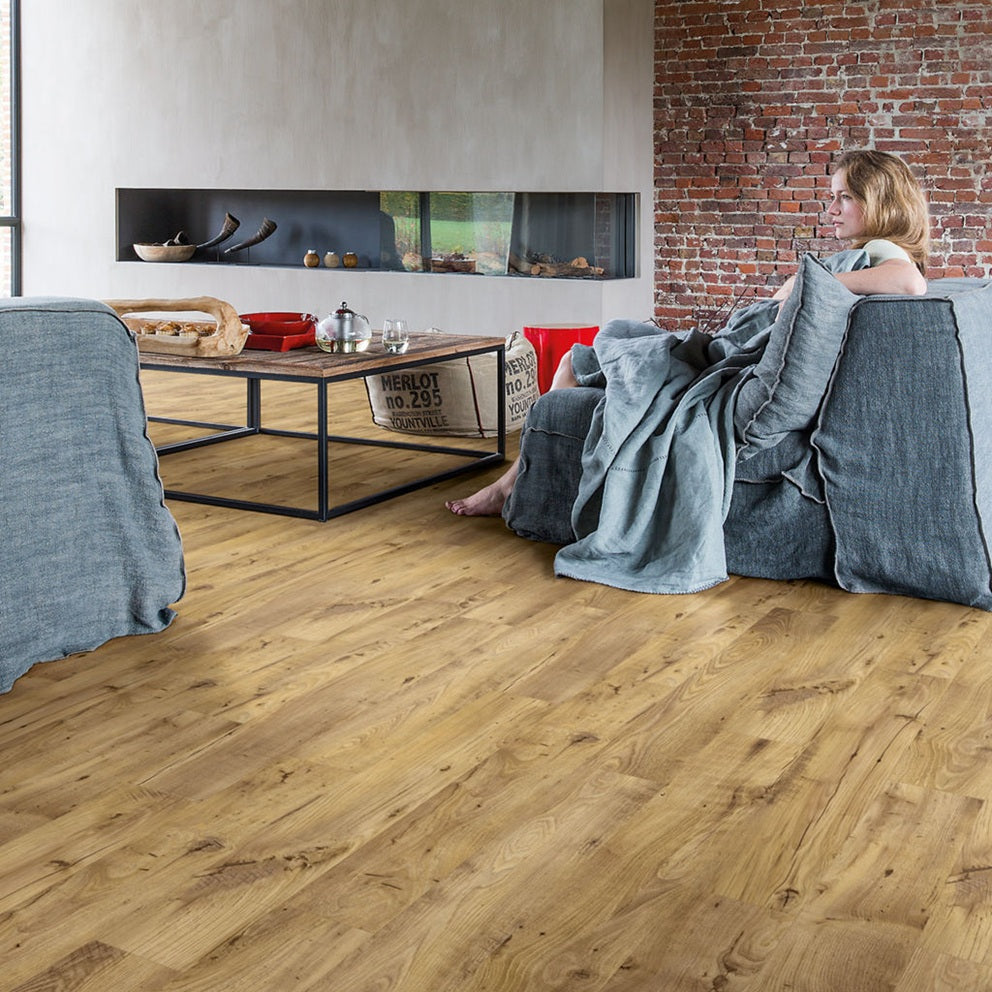 QUICK-STEP PVC Standaardplank Blos Base AVSPT40029 Vintage naturelle kastanje