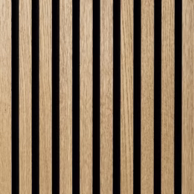 Oppio Hongaars Eiken Akupanel Lattenwand