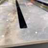 eindprofiel tbv pvc wandpanelen zwart