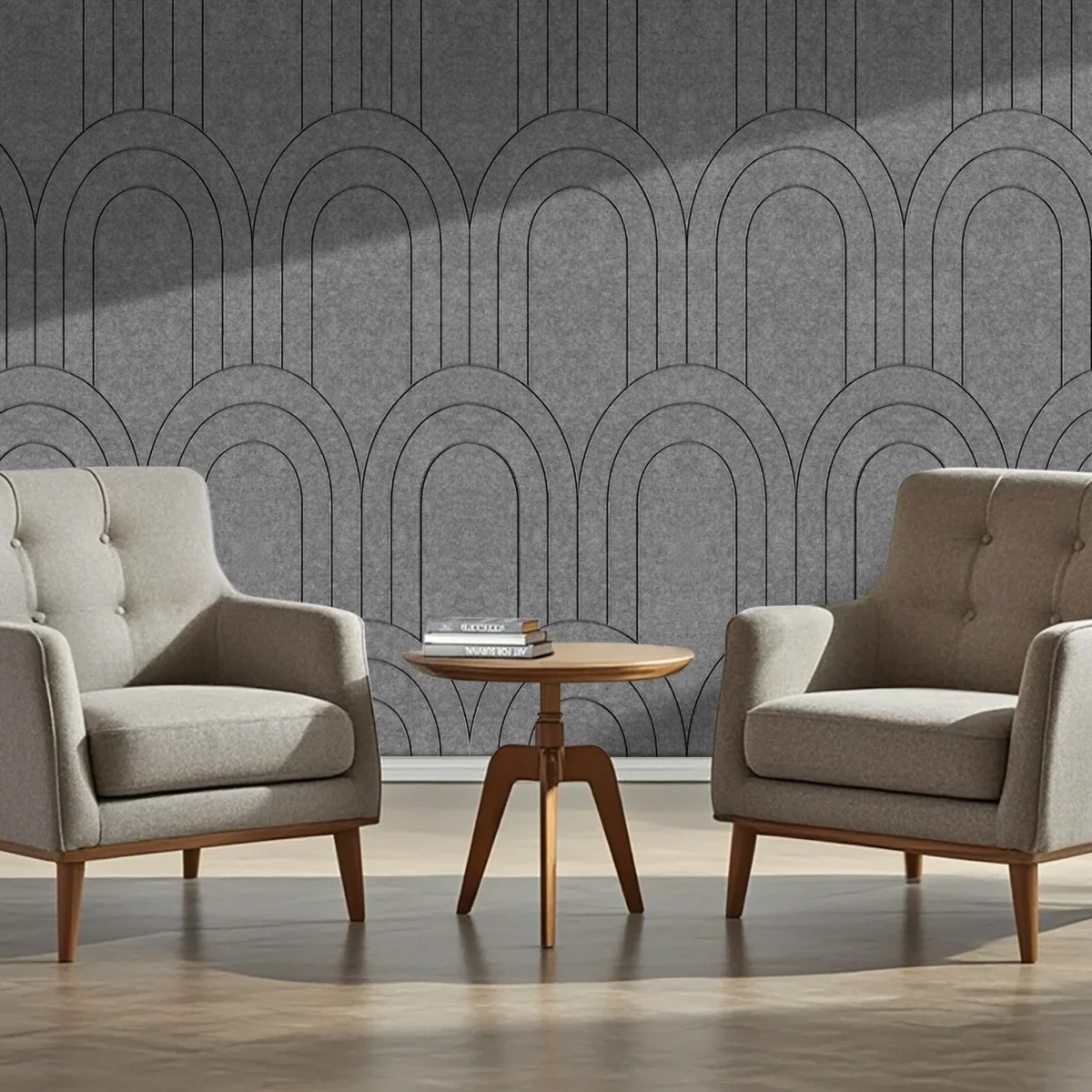 OPPIO Viltpaneel Licht Grijs – BAROK Stoelen