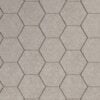 Beige Viltpaneel Hexagon