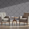 Viltpaneel Licht Grijs   SCHRUB   56x280 cm   Brandvertragend & Geluiddempend