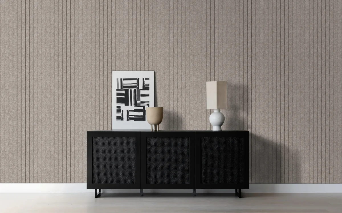 Viltpaneel Beige JAPANDI - 60x280 cm