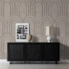 Beige Viltpaneel Barok